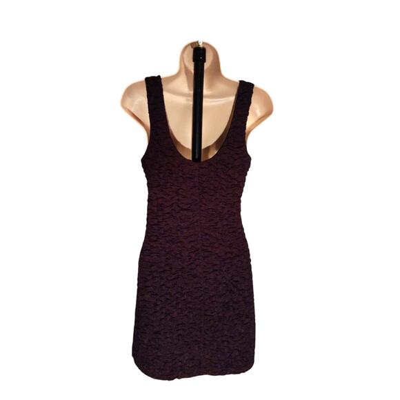 Y2K Black Textured Mini Dress – XXI – Size L - Picture 5 of 7